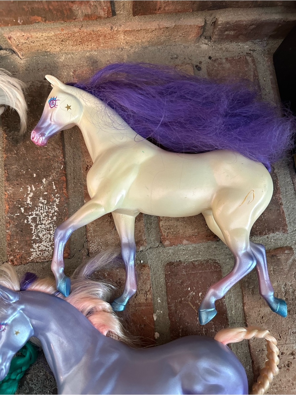 Vtg Lot Of 4 1980s Kenner Star Fillies Horses Chloe Calla Dara Niki - Picture 4 of 11